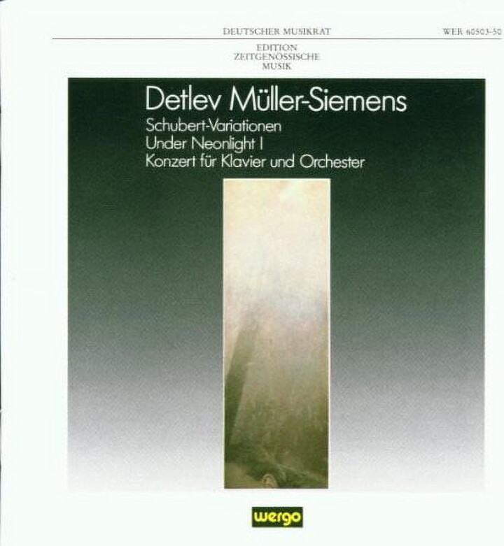 Detlev Mueller-Siemens - Muller-siemens: Schubert-variationen / Various - Music & Performance - CD