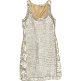Thumbnail for your product : Blumarine Dress With Gold Coloured Sequins