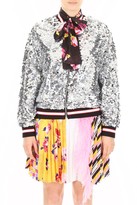 Thumbnail for your product : MSGM Sequins Bomber Jacket