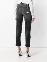 Thumbnail for your product : Hudson cropped faded jeans