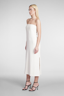 Theory Dress In White Acetate