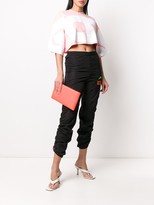 Thumbnail for your product : GCDS Oversized Logo Cropped Top