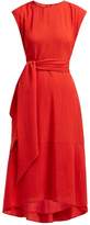 Thumbnail for your product : Freya Cefinn Tie Waist Voile Midi Dress - Womens - Red