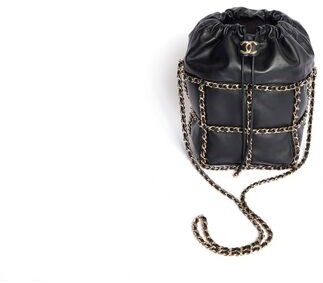 Chanel Collectible BN Bucket Chain Bag - Vintage Lux - Black - ShopStyle