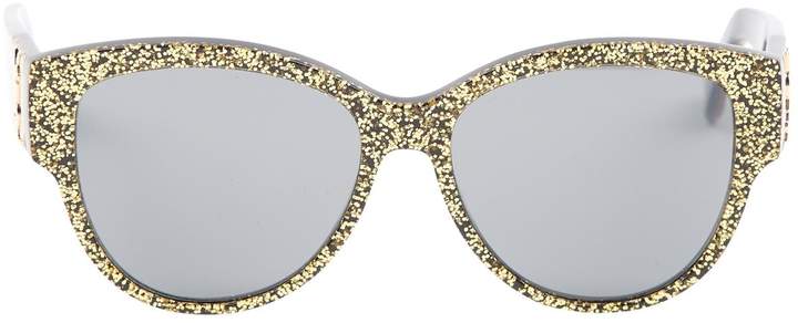 gold plastic sunglasses