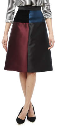 Carine Color Block Skirt