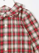 Thumbnail for your product : Ralph Lauren Kids Kids tartan frill trim shirt