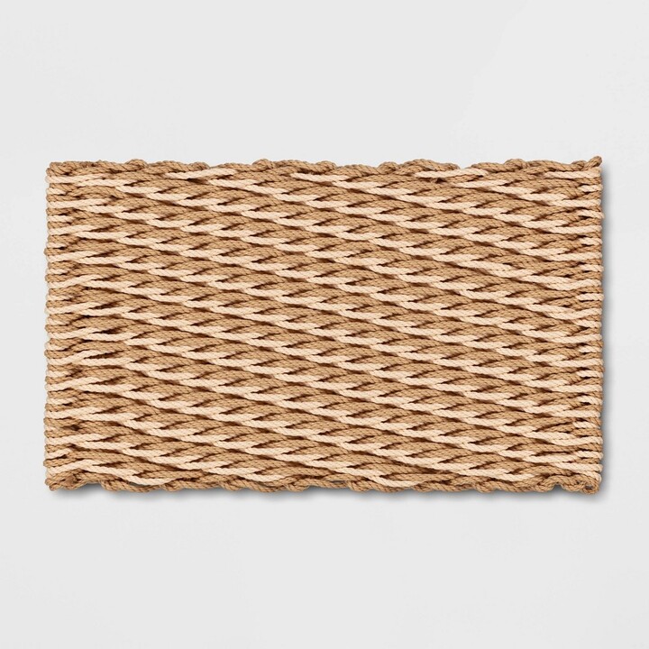 Threshold designed w/Studio McGee 1'6" x 2'6" Basket Weave Poly Rope