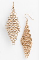 Thumbnail for your product : Jules Smith Designs Rolo Chain Drop Earrings