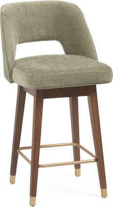 TJMAXX 18X38 Swivel Meliz Counter Stool, Polyester