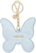 Thumbnail for your product : Miu Miu butterfly keyring