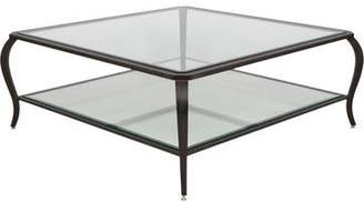 Tiered Glass Coffee Table Black Tiered Glass Coffee Table