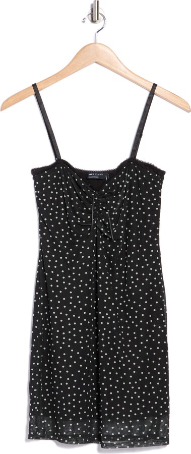 ASOS DESIGN Peekaboo Mesh Minidress