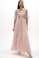 Thumbnail for your product : Angel Sleeve Hand Embellished Maxi Dress