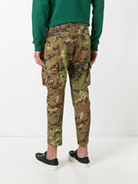 Thumbnail for your product : DSQUARED2 camouflage tapered trousers