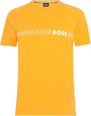 HUGO BOSS Orange Men's T-shirts | ShopStyle UK