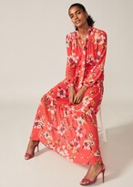 Thumbnail for your product : Phase Eight Bernadette Floral Chiffon Maxi Dress