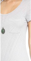 Thumbnail for your product : Splendid T-Shirt Maxi Dress wtih Slit