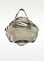 Thumbnail for your product : Vanessa Bruno Les Cabas Canvas and Sequin Animal Print Medium Tote