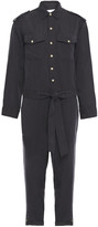 Thumbnail for your product : Current/Elliott The Crew Cropped Twill Jumpsuit