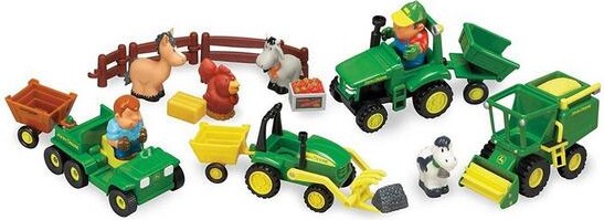 Tomy John Deere First Farming Fun Set