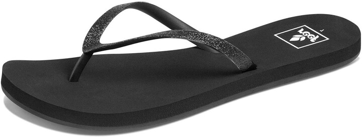and Spa Wear Pool Black Comfortable Natural Rubber Beach Women’s Size 8 ForPro ISLAND Flip-Flops