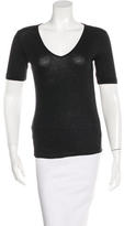 Thumbnail for your product : Rag & Bone Mesh-Accented V-Neck T-Shirt