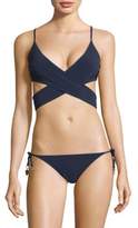 Thumbnail for your product : Stella McCartney Timeless Basic Wrap Bikini Top