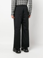 Thumbnail for your product : Undercover Wide-Leg Ankle-Length Trousers