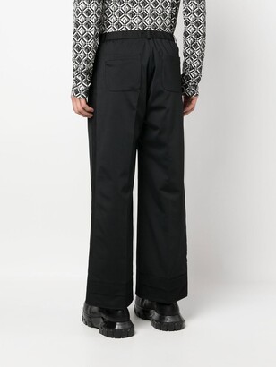 Undercover Wide-Leg Ankle-Length Trousers