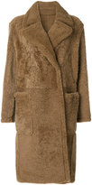 Thumbnail for your product : Yves Salomon oversized shearling coat