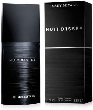 Issey Miyake Nuit D' Issey for Men Eau De Toilette Spray, 6.7 Ounce