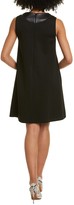Thumbnail for your product : Piazza Sempione Contrast Neck Shift Dress