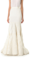 Thumbnail for your product : Reem Acra Lace Me Up Skirt