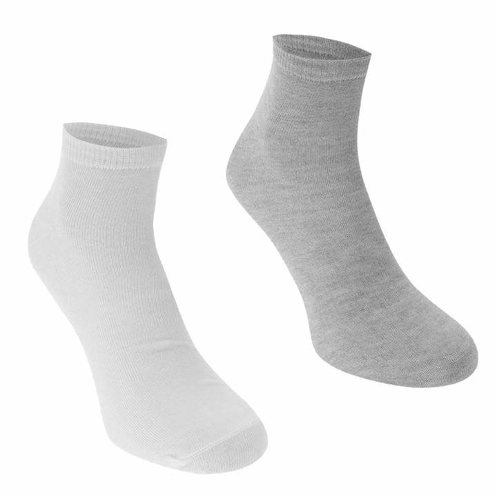 Donnay Childrens Elasticated Ankle Opening Trainer Socks 12 Pack