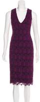 Thumbnail for your product : Alice + Olivia Sleeveless Lace Dress
