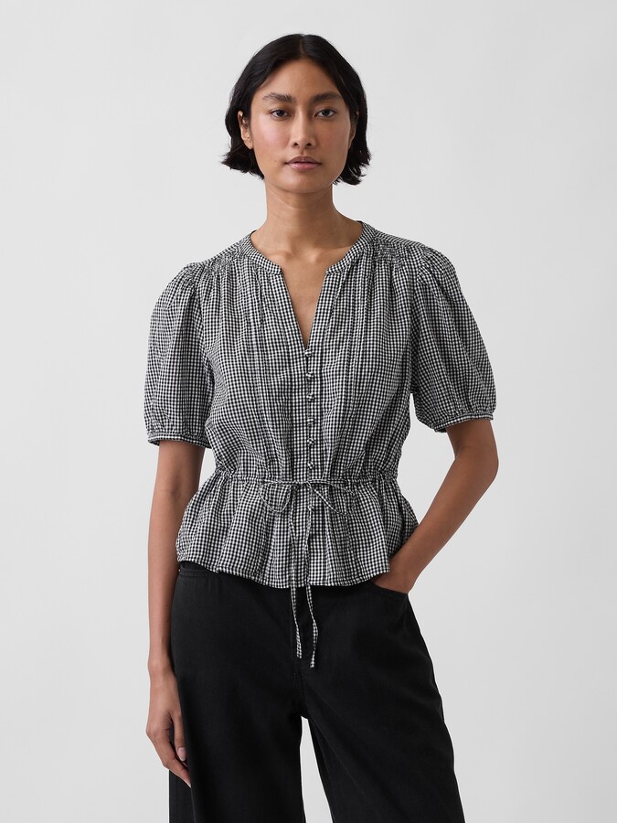 Gap Tie-Waist Top