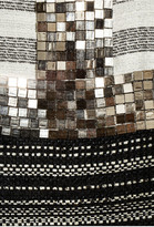 Thumbnail for your product : By Malene Birger Rasminel embellished striped tweed dress