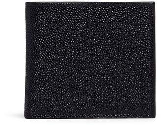 Thom Browne Pebble grain leather bifold wallet