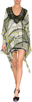 Thumbnail for your product : Emilio Pucci Silk Tunic with Beaded Embellishment Gr. 40