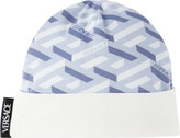 Thumbnail for your product : Versace Baby Blue La Greca Beanie