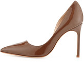 Thumbnail for your product : Manolo Blahnik Stresty Patent Half d'Orsay Pump, Champagne