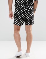 Thumbnail for your product : Reclaimed Vintage Shorts In Polka Dot Print
