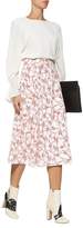Thumbnail for your product : Emilia Wickstead Luison Floral Print Midi Skirt