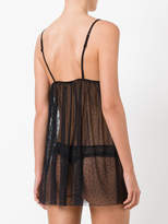 Thumbnail for your product : La Perla Plumetis Baby Doll camisole dress