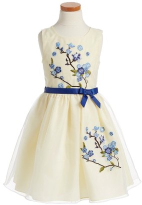Iris & Ivy Girl's Embroidered Sleeveless Dress