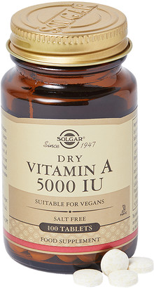 Solgar Dry Vitamin A 5000 IU Tablets