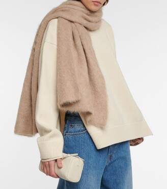 Totême Alpaca-blend knit scarf
