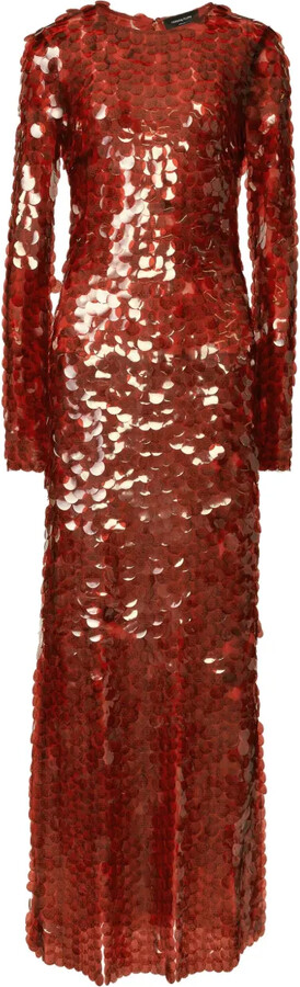 Fabiana Filippi Sequinned Maxi Dress