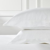 Thumbnail for your product : The White Company Cavendish Oxford Pillowcase with Border - Single. Clear.